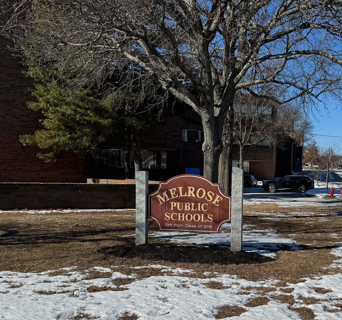 melrose public schools sign