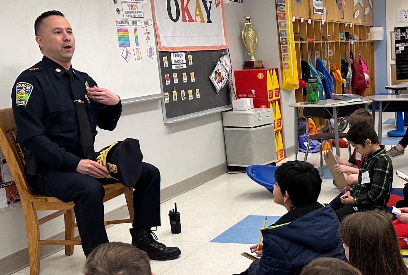 chief faller reading aloud