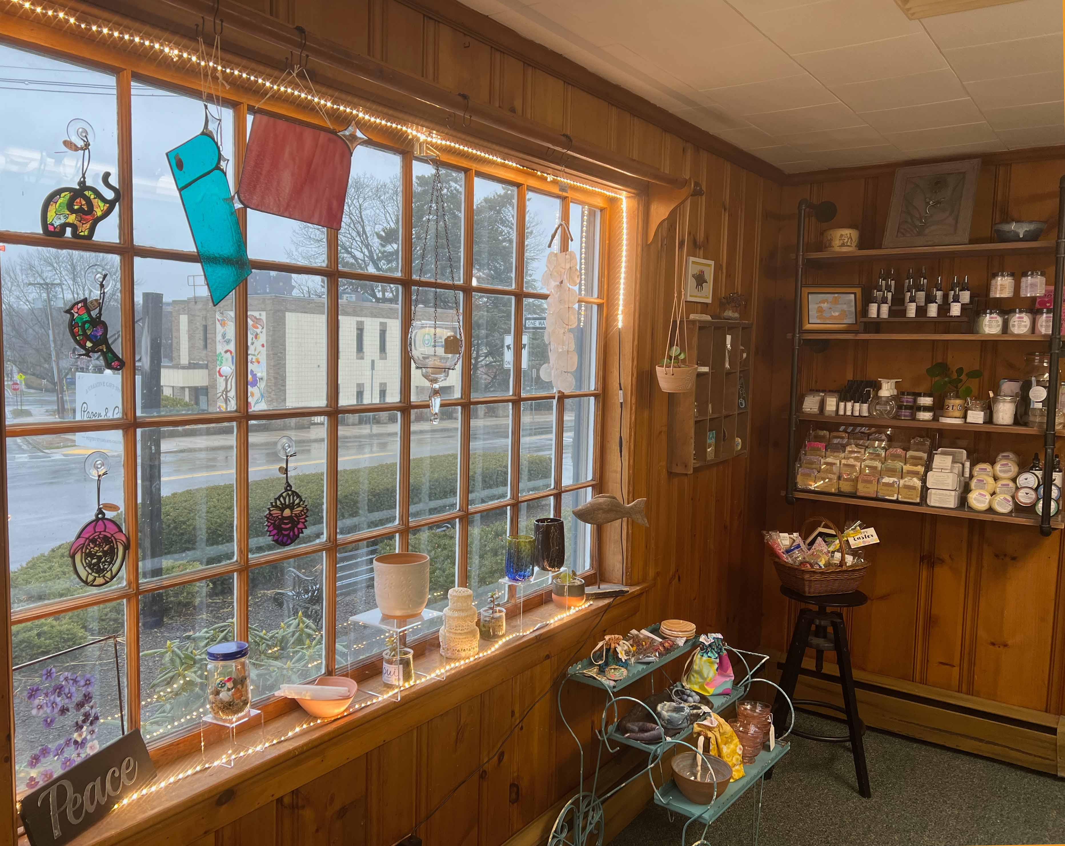 Paper and Clay window
