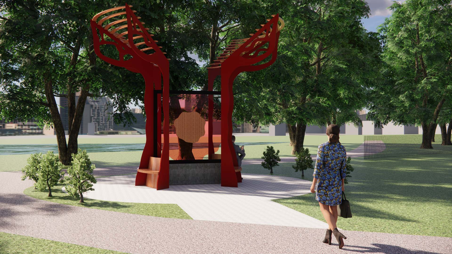 poplar memorial mockup