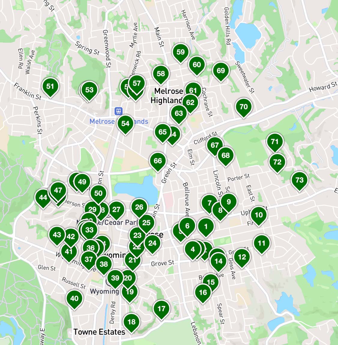 yard sale map