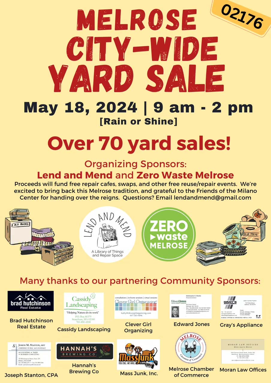 yard sale flier