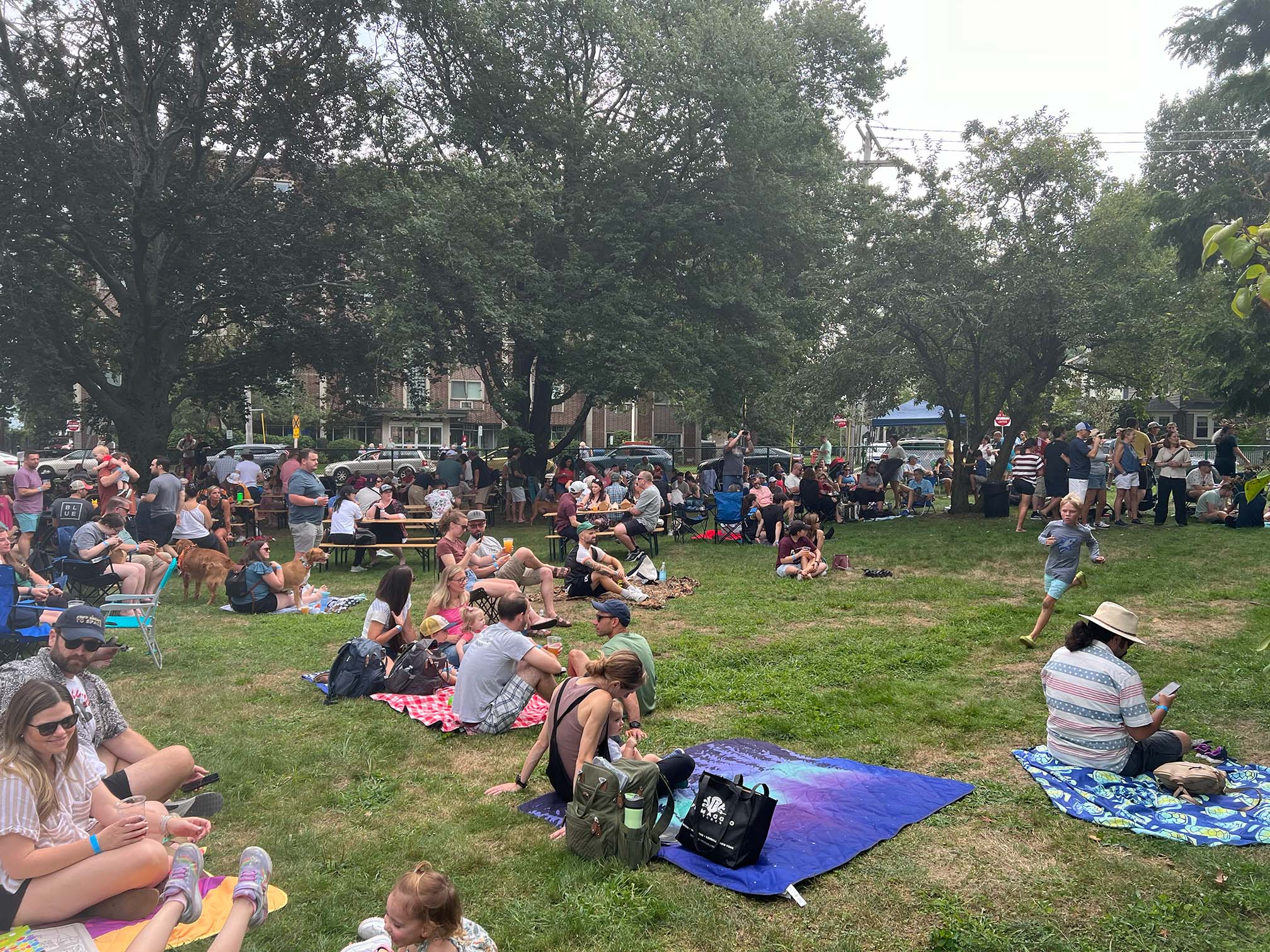 beer garden