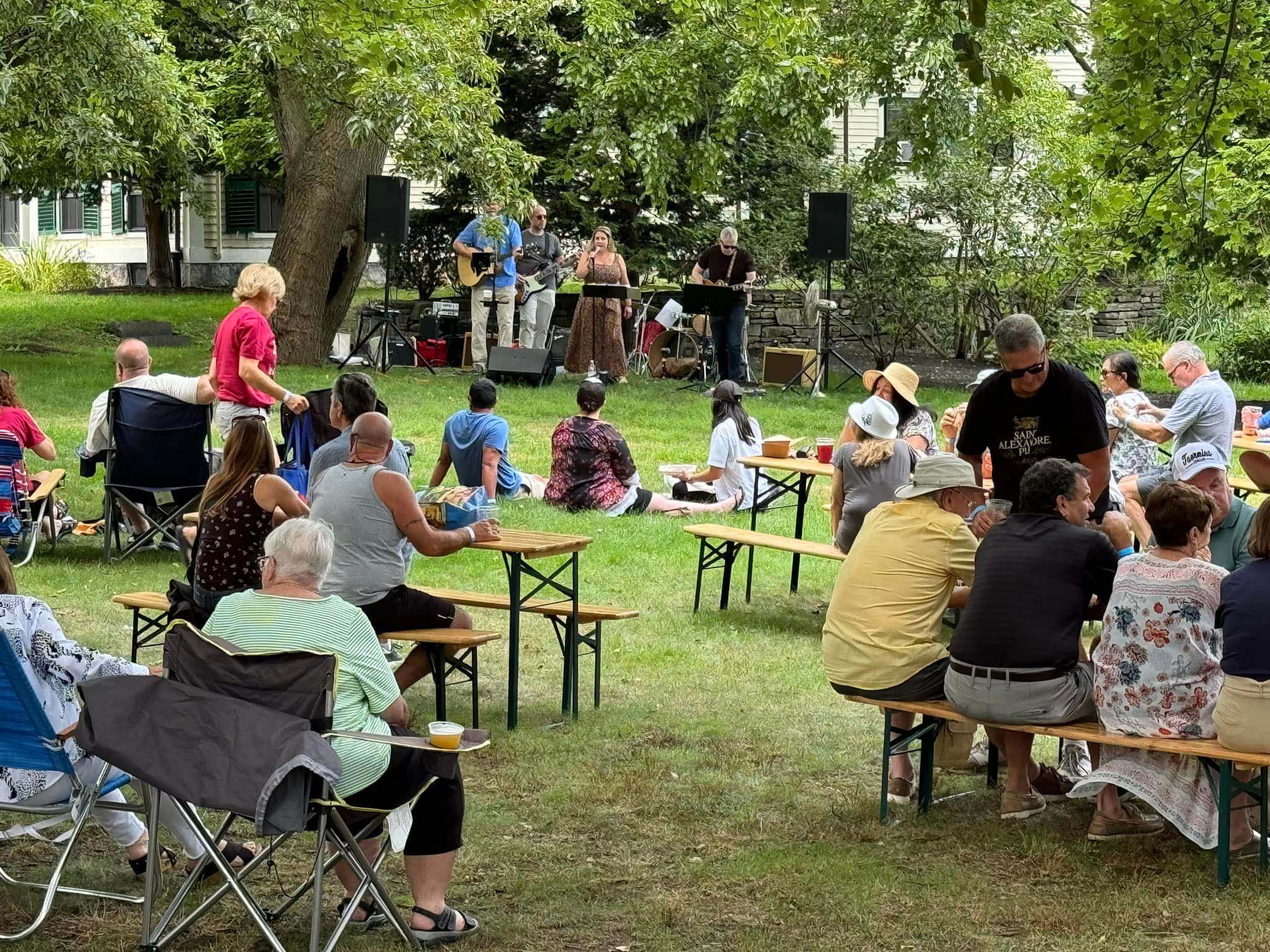 beer garden