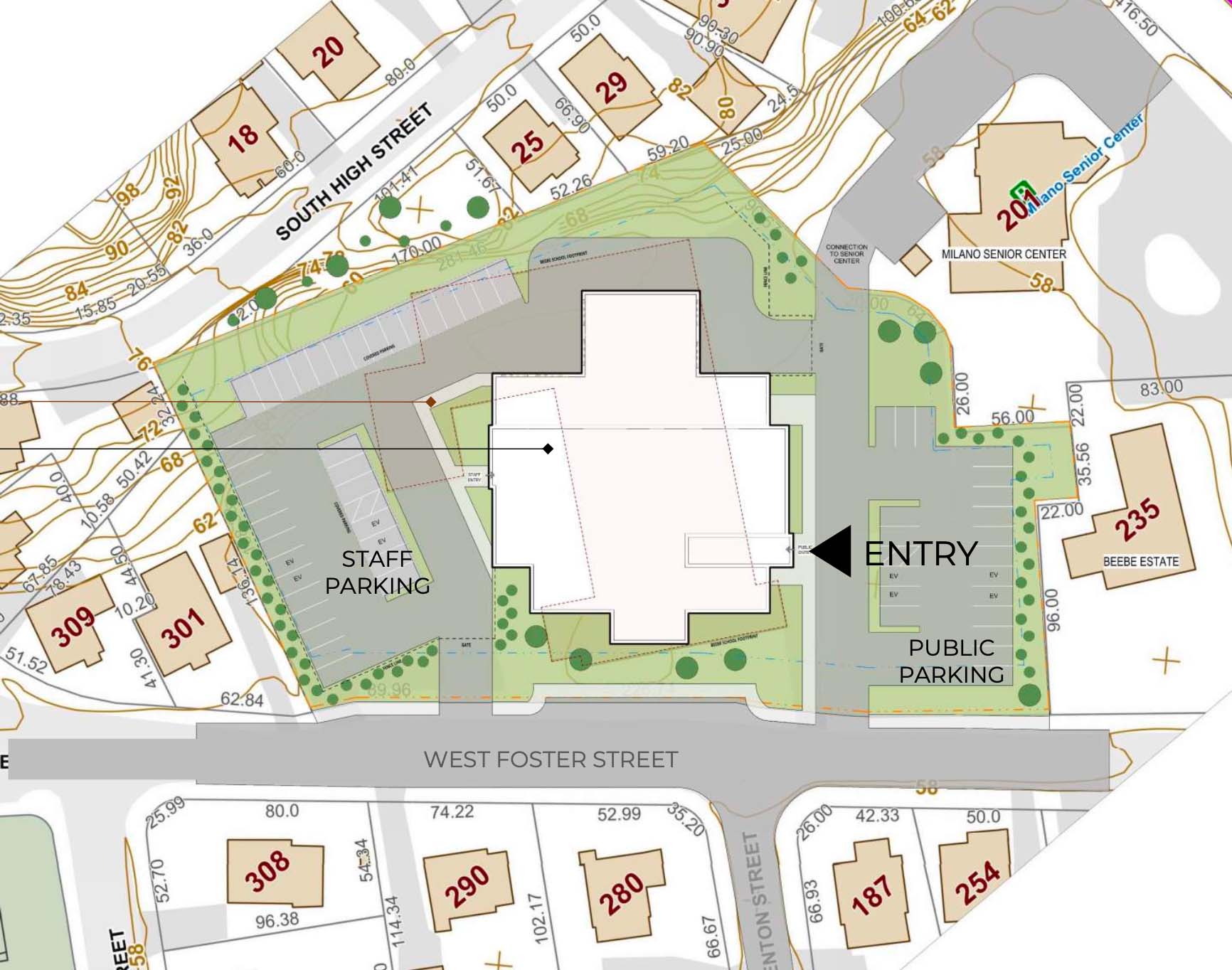 police station site plan